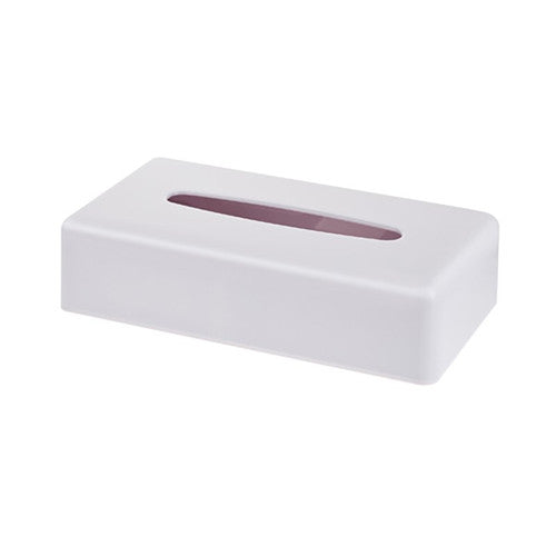 Compass Rectangular Tissue Box White