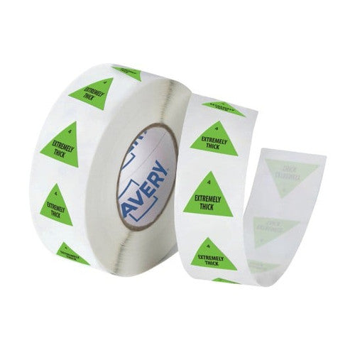Avery Food Safety Labels 'Extremely Thick' Food Consistency Label 25mm 500 Roll