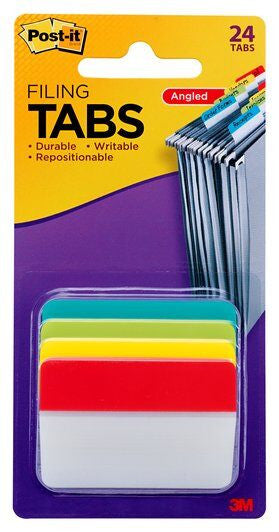 Post-it Durable Tabs Aqua Lime Yellow 50 x 38mm 686A-ALYR