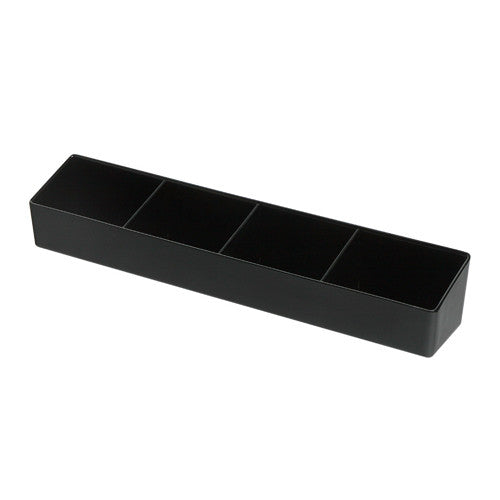 Connoisseur Sachet Holder Long 4 Compartment Black