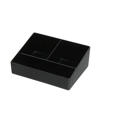 Connoisseur Sachet Holder 3 Compartment Black