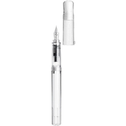 Pilot Kakuno BegreeN Fountain Pen Clear Clear Barrel Fine Nib