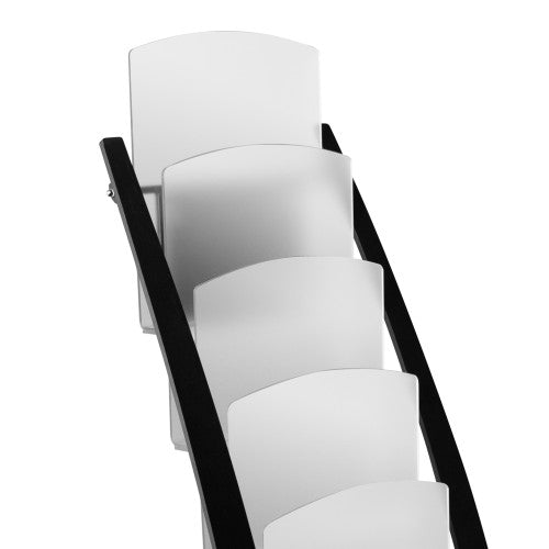 Deflecto Contemporary Floor Display Black
