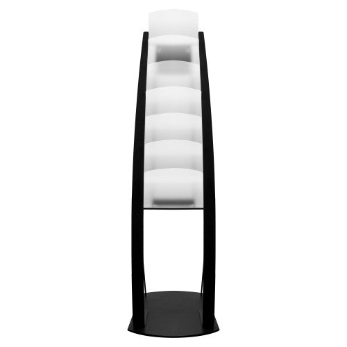 Deflecto Contemporary Floor Display Black