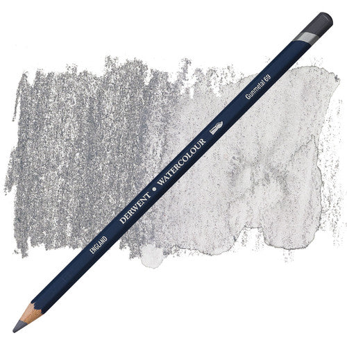 Derwent Watercolour Pencil Gunmetal Box of 6