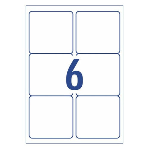 Avery L7166 Laser TrueBlock Shipping Labels 99.1 x 93.1mm 100 Pack 6UP