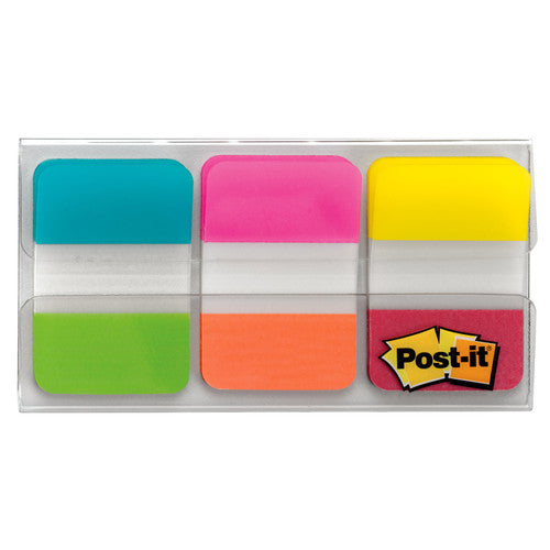 Post-it Durable Tabs Assorted Colours 25 x 38mm 686-ALOPRYT