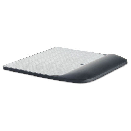 3M Precise Mouse Pad with Gel Wrist Rest MW85B Black