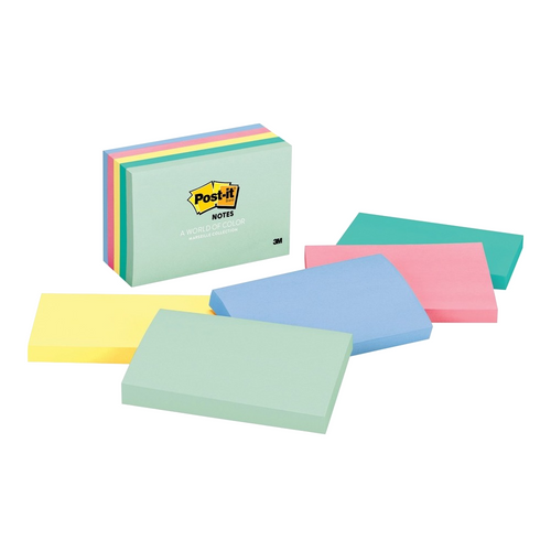 Post-it Notes Marseille 76 x 127mm 100 Sheets Pack of 5 655-AST