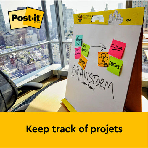 Post-it Tabletop Easel Pad White 584 x 508mm 20 Sheets 563DE
