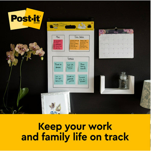 Post-it Tabletop Easel Pad White 584 x 508mm 20 Sheets 563DE