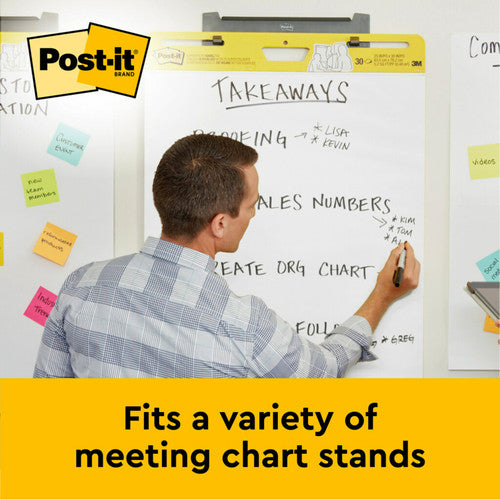 Post-it Tabletop Easel Pad White 584 x 508mm 20 Sheets 563DE