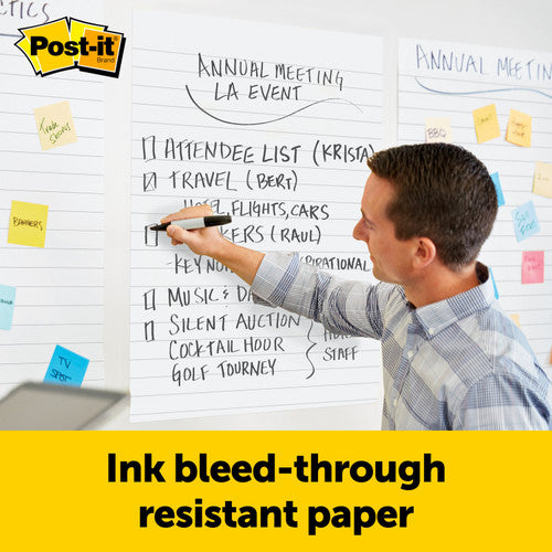 Post-it Easel Pad Lined White 635 x 762mm 30 Sheets 561WLSS