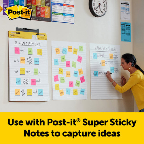 Post-it Easel Pad Lined White 635 x 762mm 30 Sheets 561WLSS
