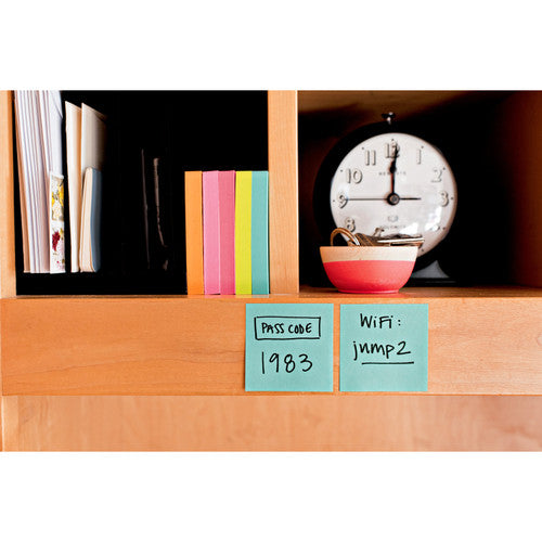 Post-it Super Sticky Notes Miami 47.6 x 47.6mm Pack of 8 622-8SSMIA