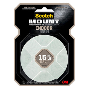 Scotch 314H-MED Indoor Mounting Tape 2.54cm x 3.17m