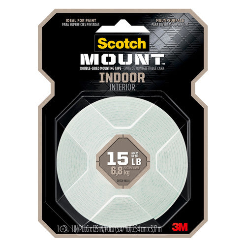 Scotch 314H-MED Indoor Mounting Tape 2.54cm x 3.17m