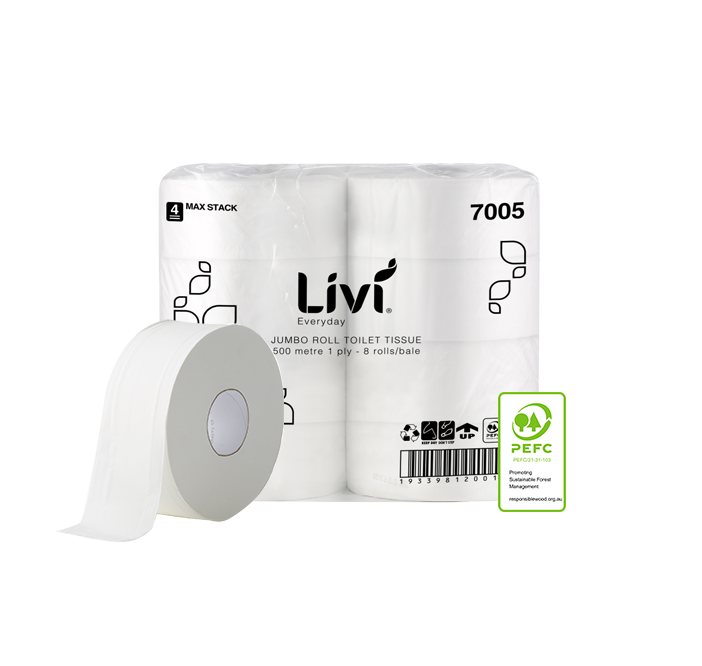 Livi 7005 Basics jumbo toilet roll bale