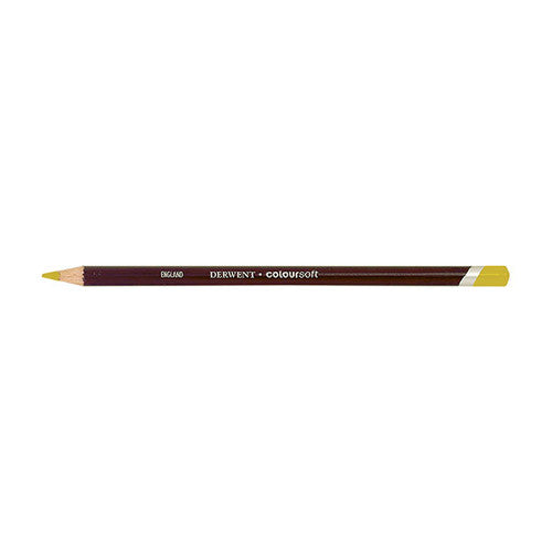 Derwent Coloursoft Pencil Lemon Yellow Box of 6