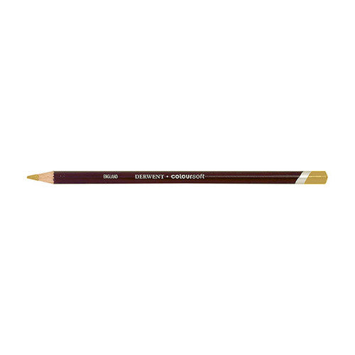 Derwent Coloursoft Pencil Yellow Ochre Box of 6