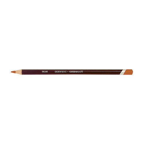 Derwent Coloursoft Pencil Orange Box of 6