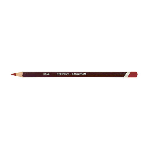 Derwent Coloursoft Pencil Scarlet Box of 6