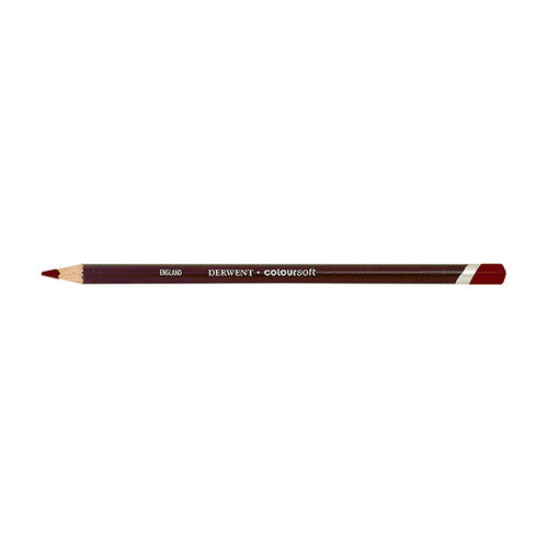 Derwent Coloursoft Pencil Deep Red Box of 6