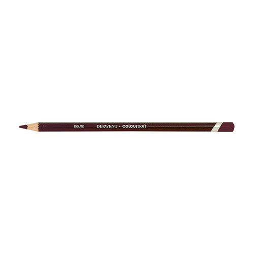 Derwent Coloursoft Pencil Cranberry Box of 6