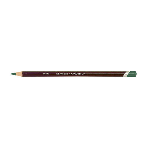 Derwent Coloursoft Pencil Mid Green Box of 6