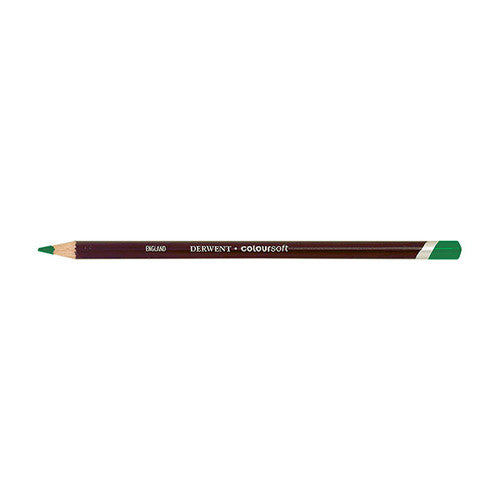 Derwent Coloursoft Pencil Pea Green Box of 6