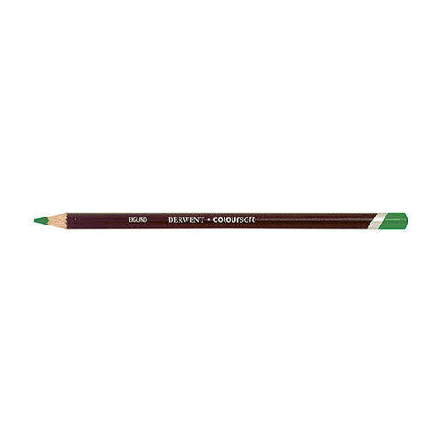 Derwent Coloursoft Pencil Light Green Box of 6