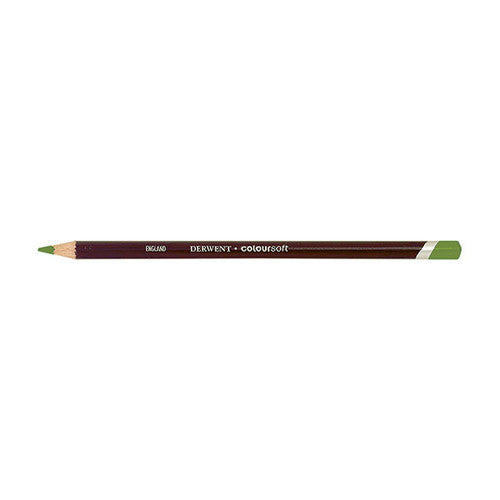 Derwent Coloursoft Pencil Yellow Green Box of 6