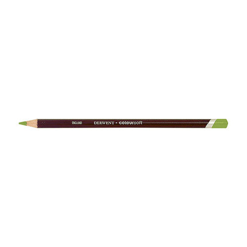 Derwent Coloursoft Pencil Lime Green Box of 6