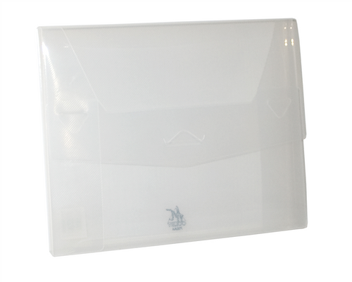 Colby Art 700A4 Carry Case A4 Polypropylene Clear with Tab Closure