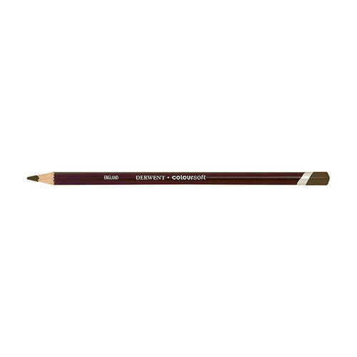 Derwent Coloursoft Pencil Brown Box of 6