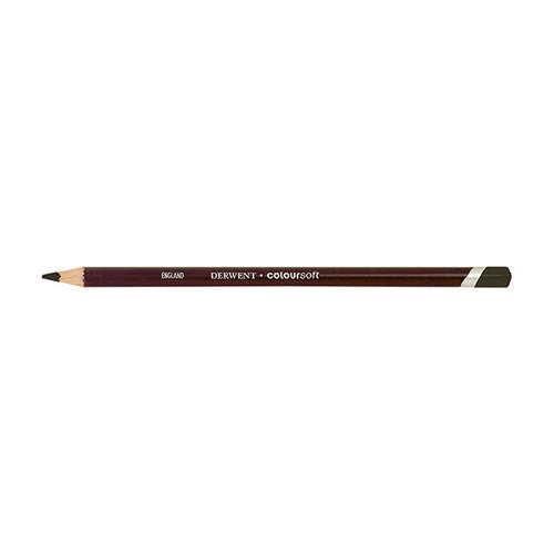 Derwent Coloursoft Pencil Dark Brown Box of 6