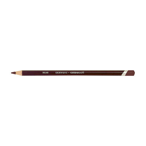Derwent Coloursoft Pencil Dark Terracotta Box of 6