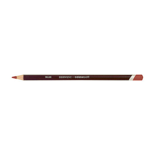 Derwent Coloursoft Pencil Mid Terracotta Box of 6