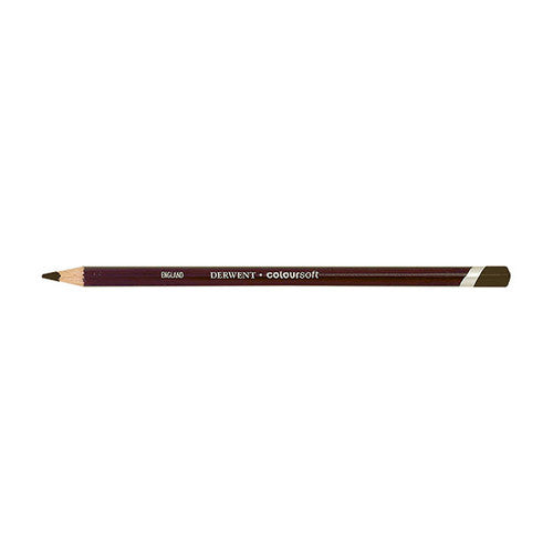 Derwent Coloursoft Pencil Brown Earth Box of 6