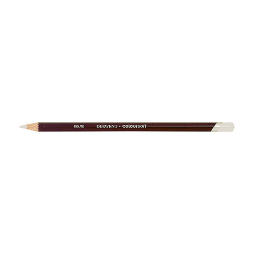 Derwent Coloursoft Pencil White Box of 6