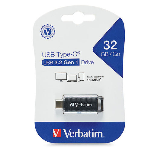 Verbatim Store N Go USB-C 3.2 Flash Drive 32GB