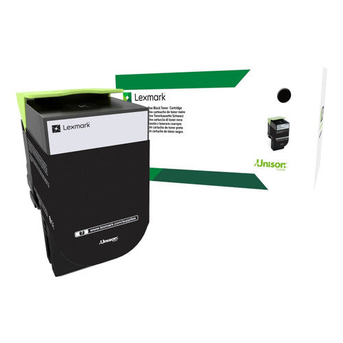 Lexmark 70C8XKE Extra High Yield Black Toner Cartridge 8000 Pages