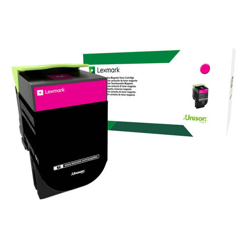 Lexmark 70C8XME Extra High Yield Magenta Toner Cartridge 4000 Pages