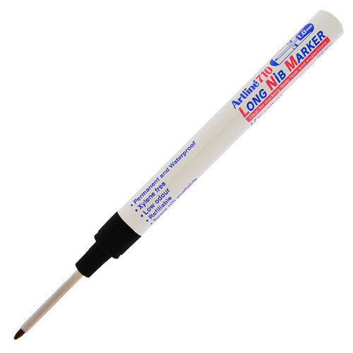 Artline 710 Long Nib 1.0mm Bullet Marker Black