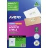 AveryEco White Address and Shipping Inkjet Labels J8651 50 Pack 38.1 x 21.2mm 65UP