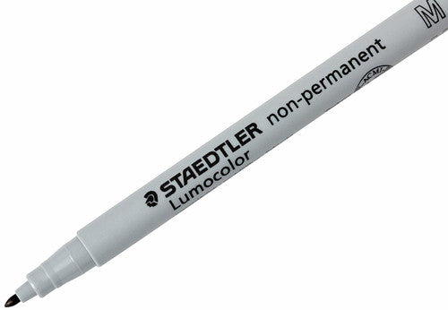 Staedtler Lumocolor Non-Permanent Pen Medium Black Box 10 315-9
