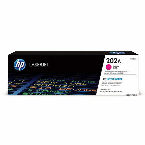HP 202A Original LaserJet Toner Cartridge Magenta 1300 Pages