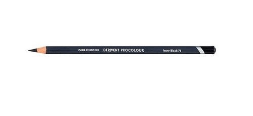 Derwent Procolour Pencil Ivory Black Box of 6
