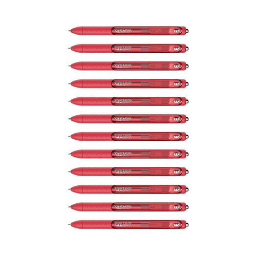 Papermate Inkjoy Retractable Gel Pen 0.7mm Red Box of 12