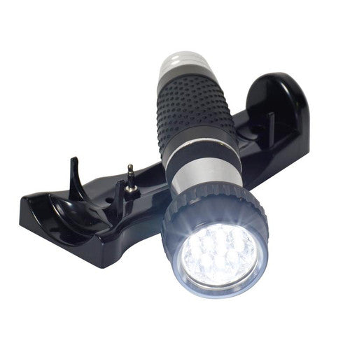 Nero Emergency Torch Black and Chrome